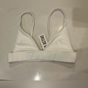 Davis Active Lounge Triangle Bra Cream